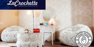 La Crochette  |  Crochet Furniture Set